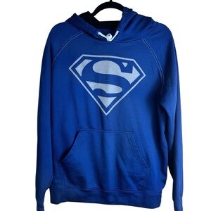 DC Comics Blue Superman Logo Hoodie